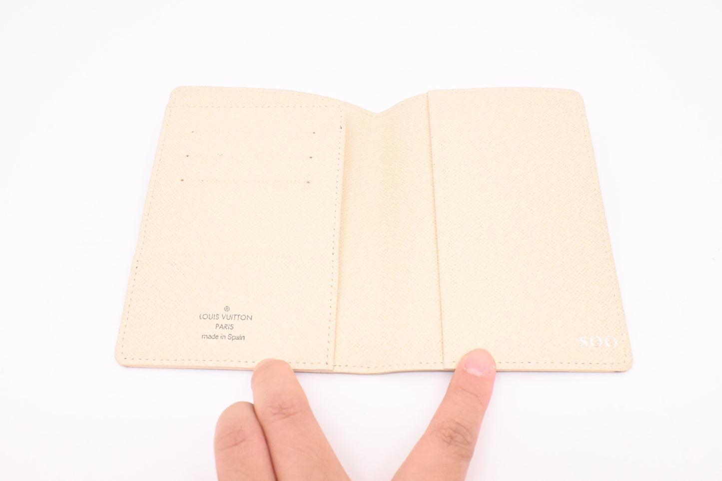 Louis Vuitton Passport Case in Damier Azur Canvas