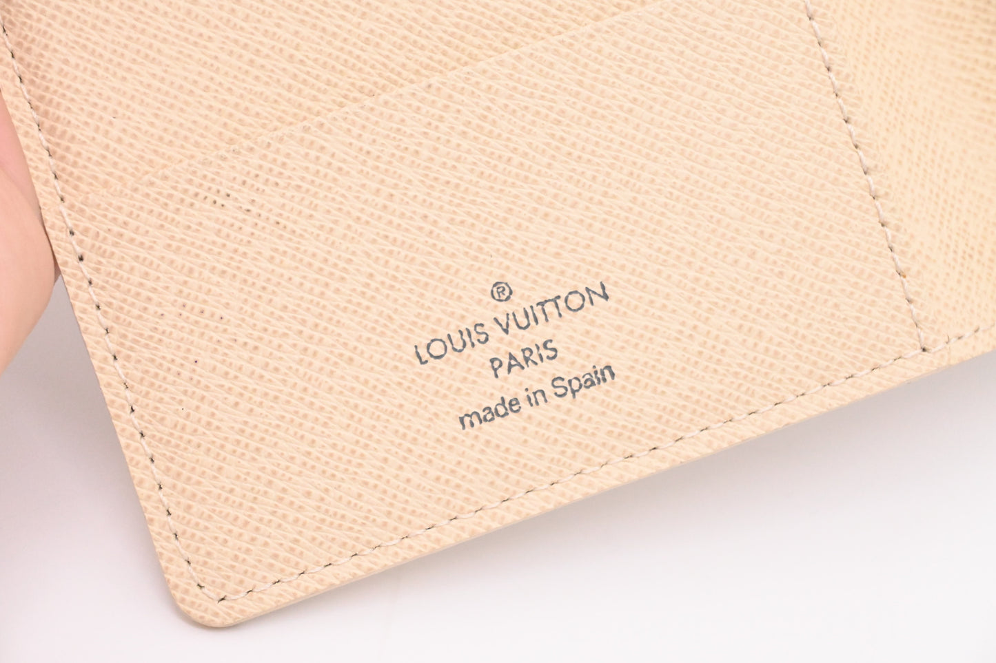 Louis Vuitton Passport Case in Damier Azur Canvas
