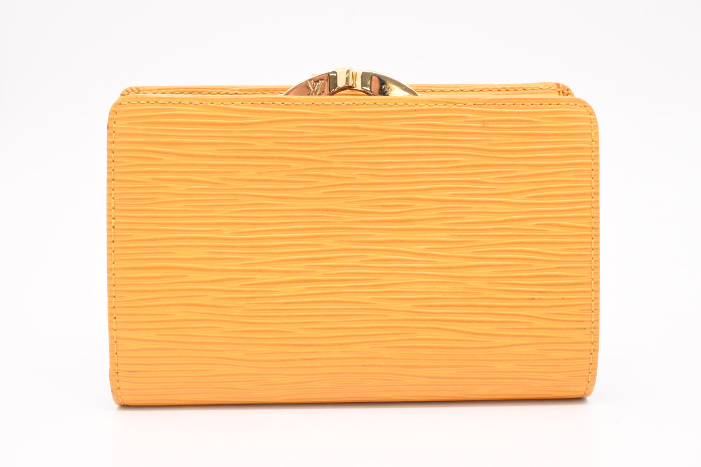 Louis Vuitton Viennois Wallet in Yellow Epi Leather