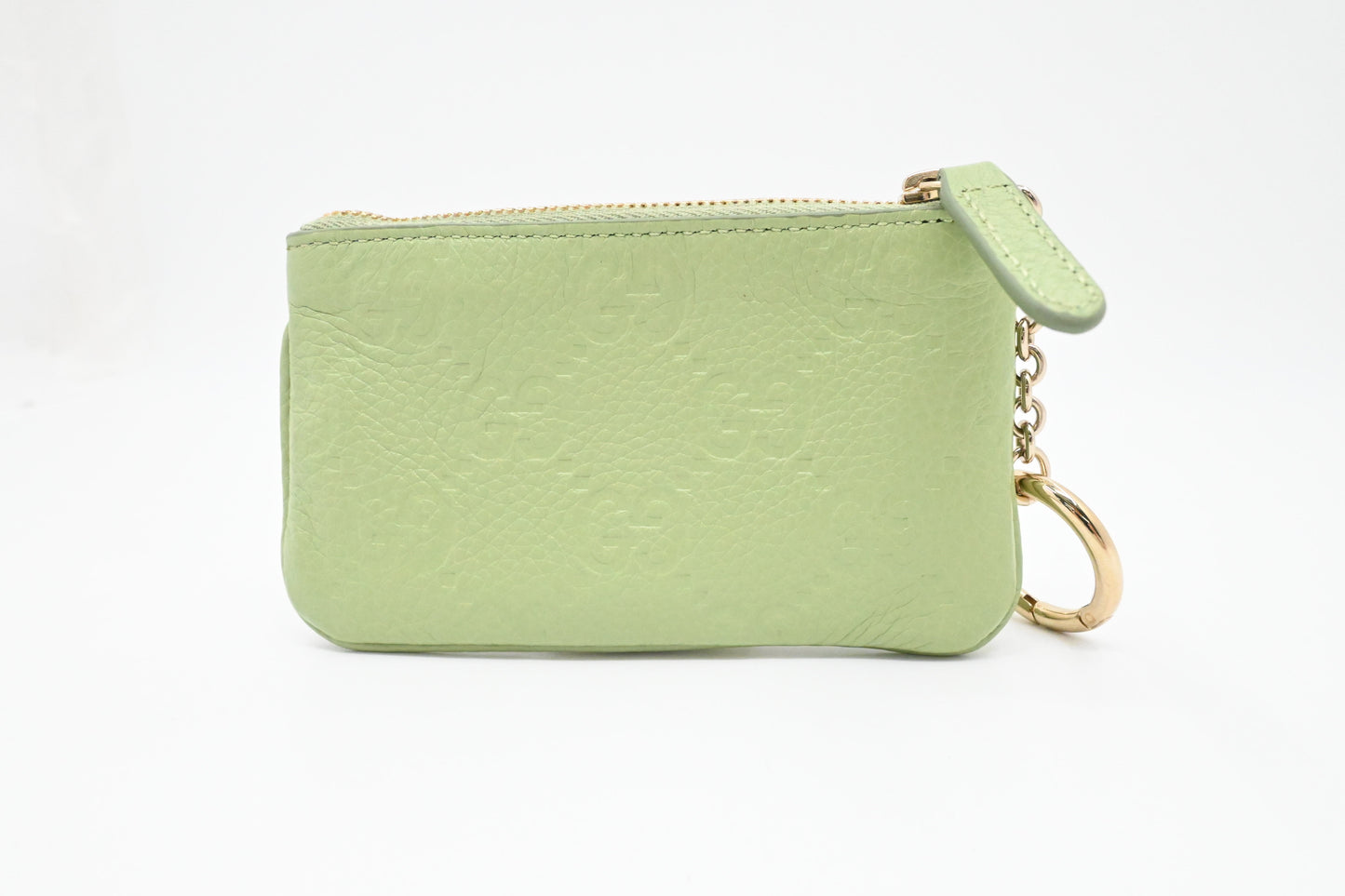 Gucci Key Case in Green Leather