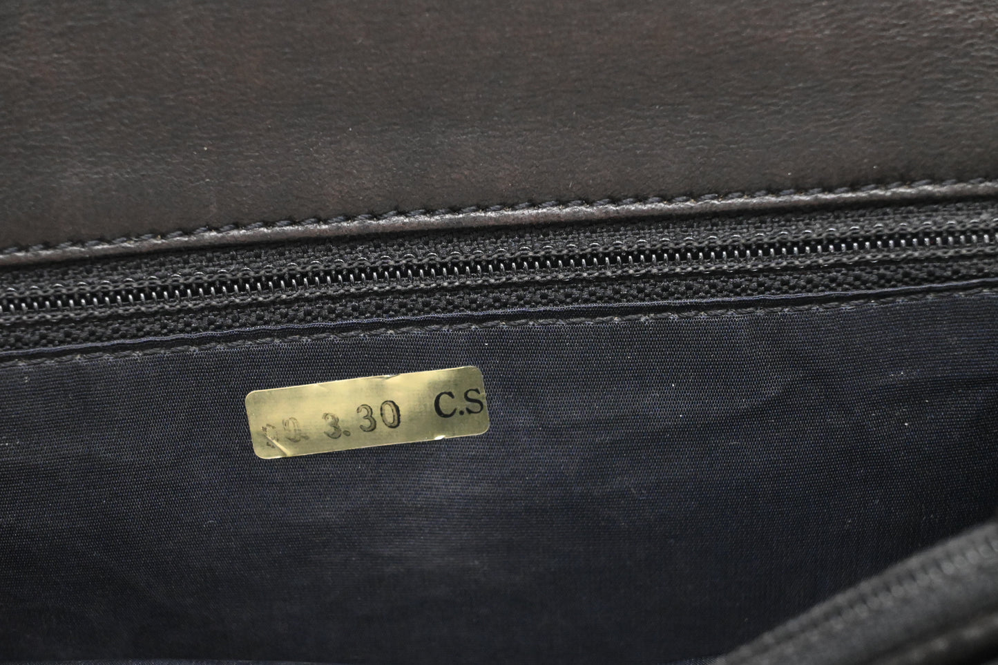 Chanel Trifold Wallet in Black Leather
