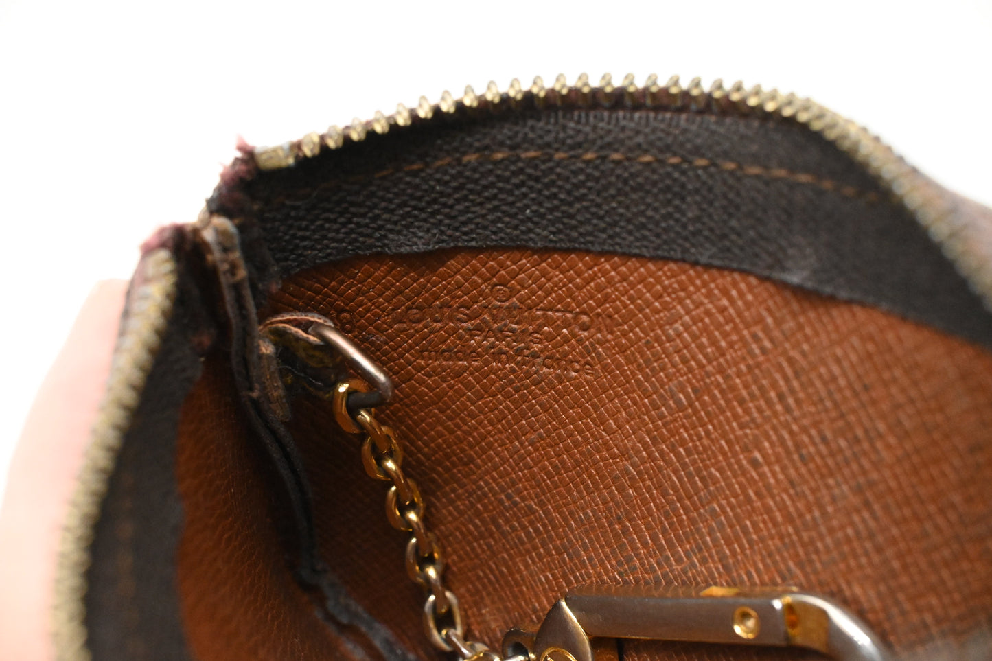 Louis Vuitton Pochette Cles in Monogram Canvas