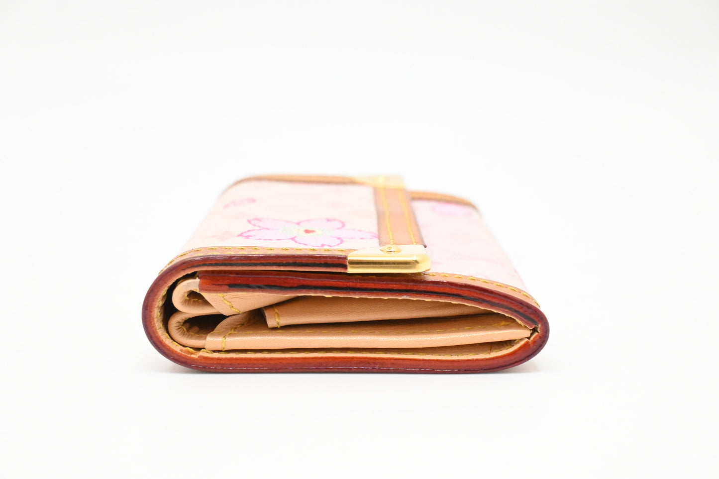 Louis Vuitton Coin Case in Pink Cherry Blossom Monogram Canvas