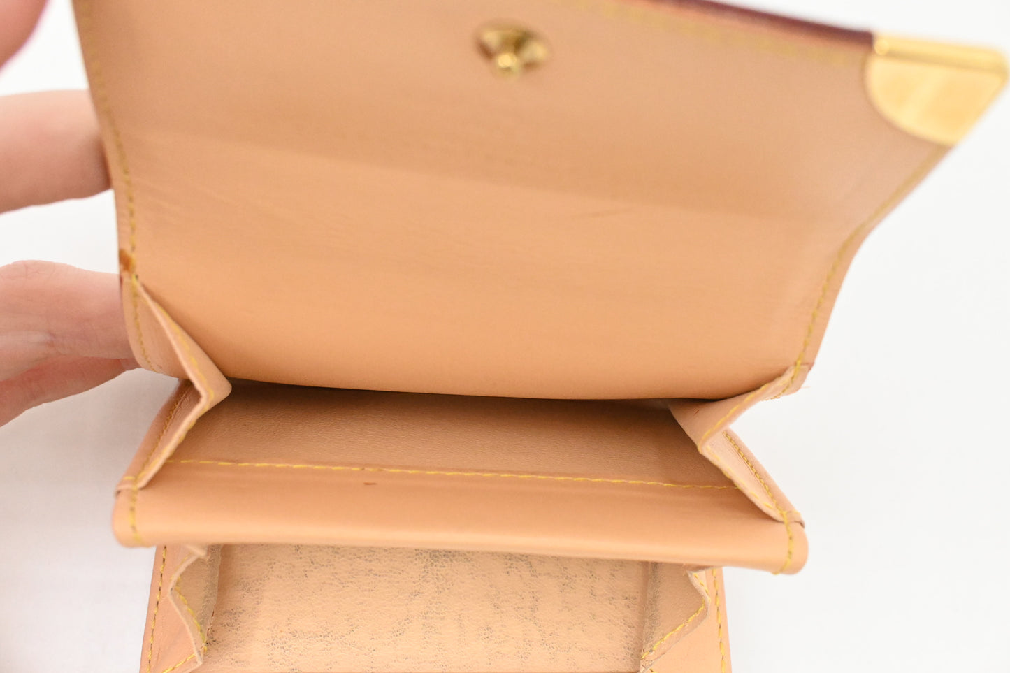 Louis Vuitton Coin Case in Pink Cherry Blossom Monogram Canvas