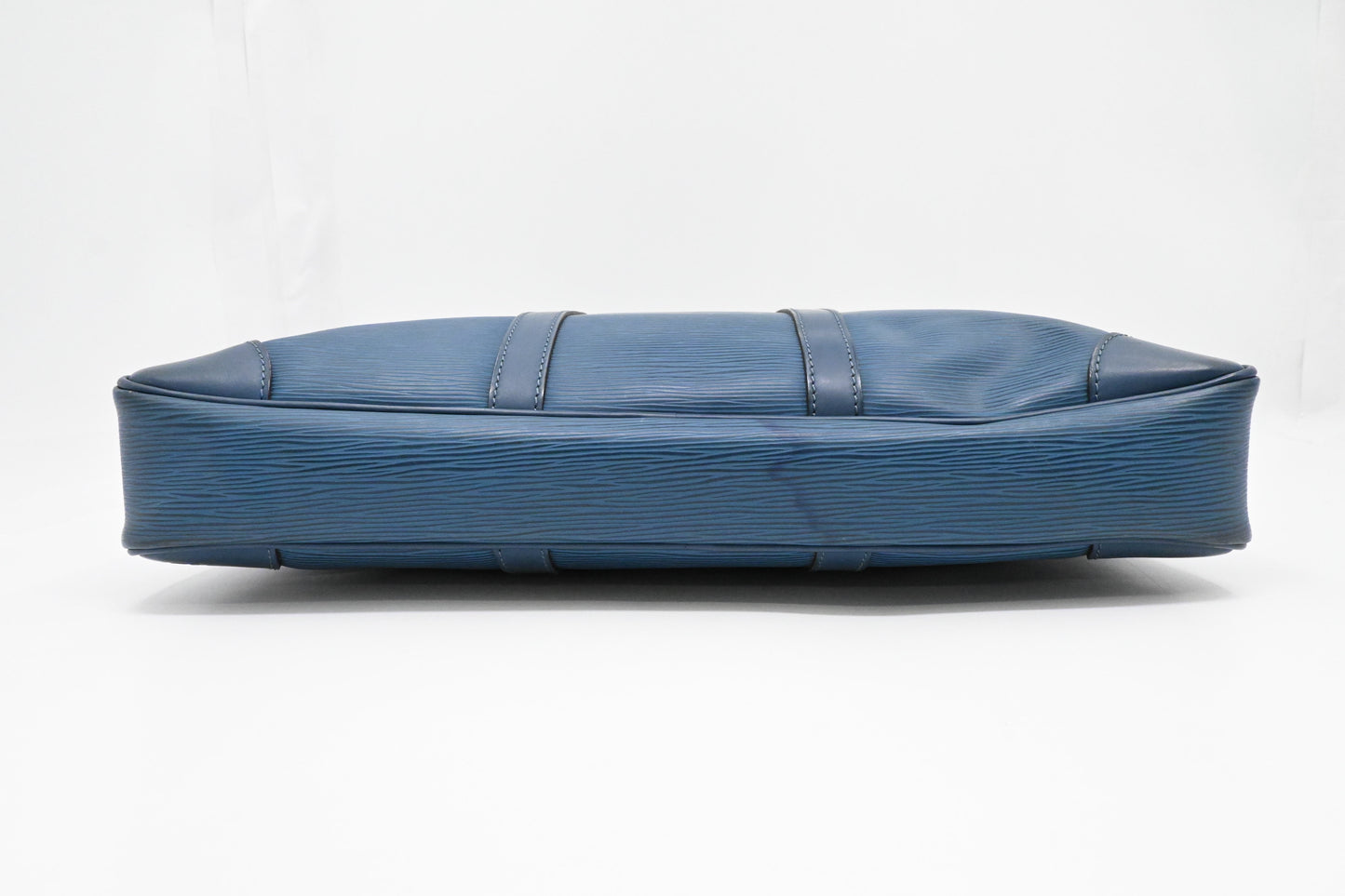 Louis Vuitton Porte Documents Voyage in Blue Epi Leather