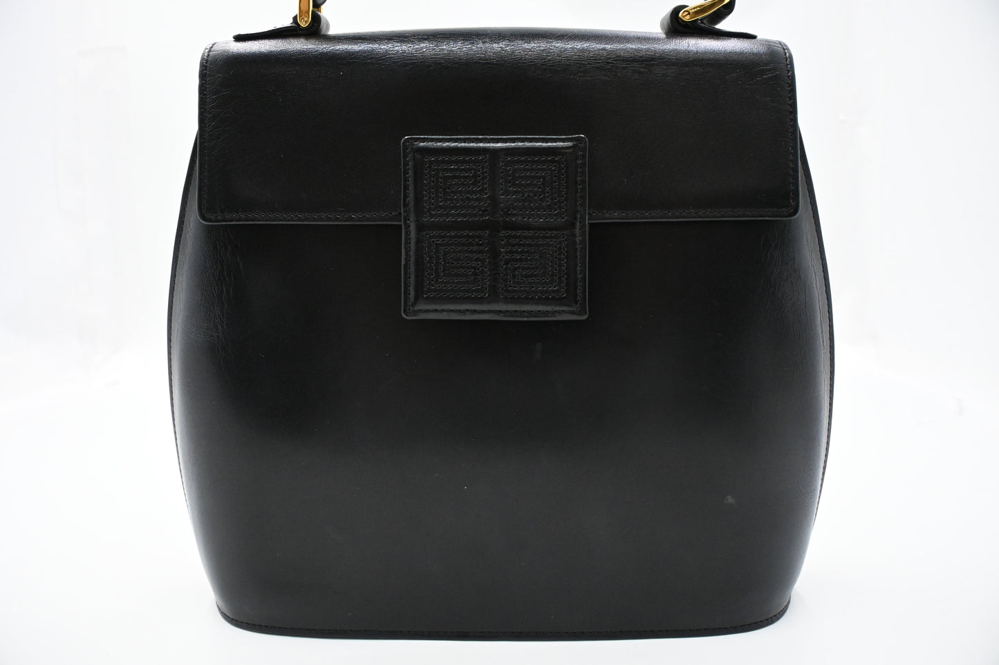 Givenchy Top Handle in Black Leather