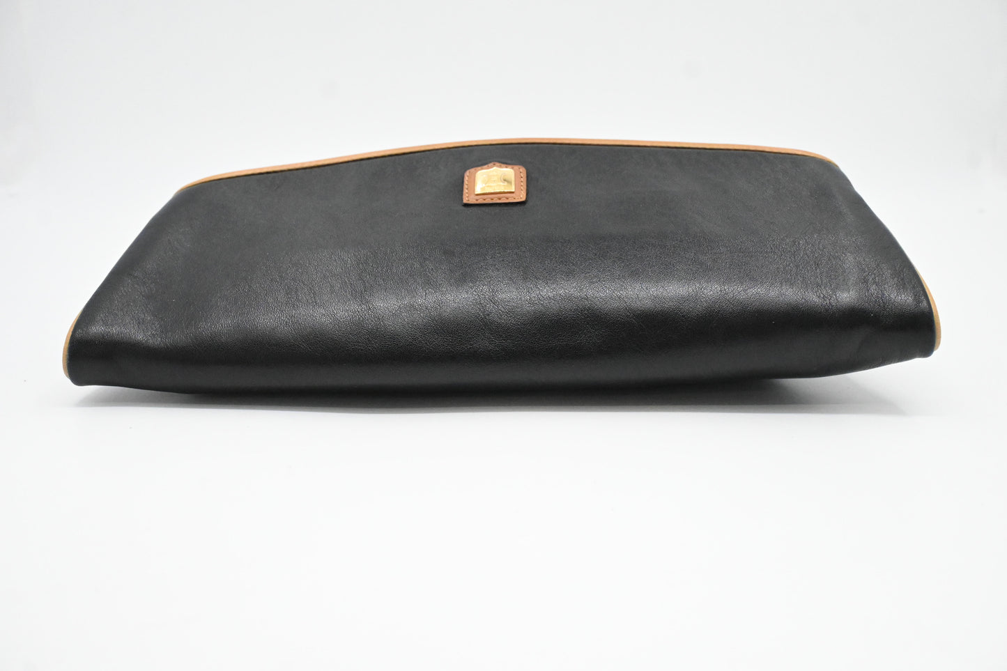 Celine Clutch in Black Leather
