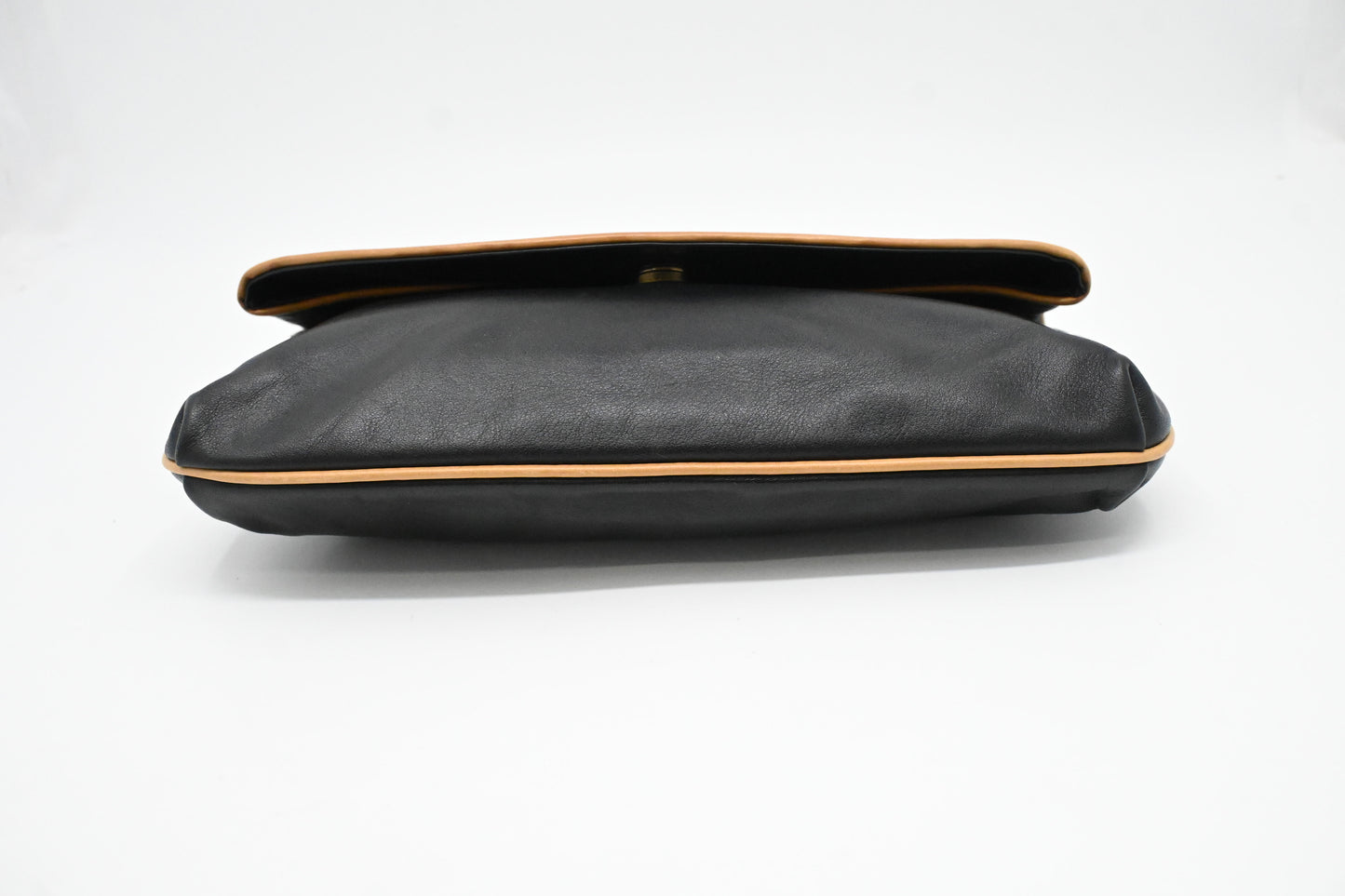 Celine Clutch in Black Leather