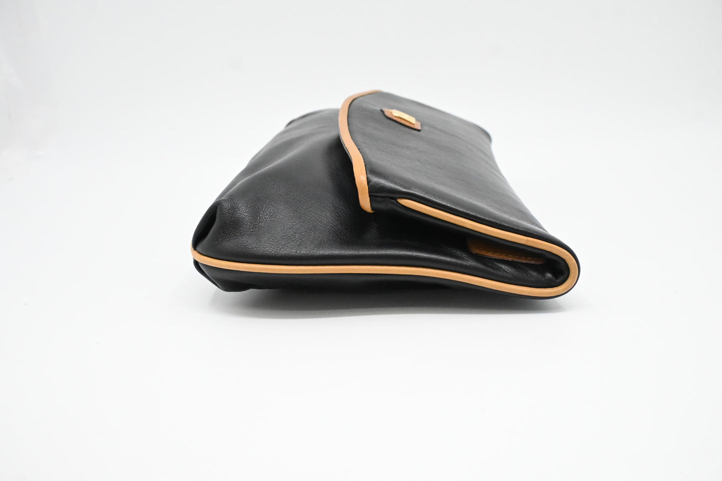 Celine Clutch in Black Leather