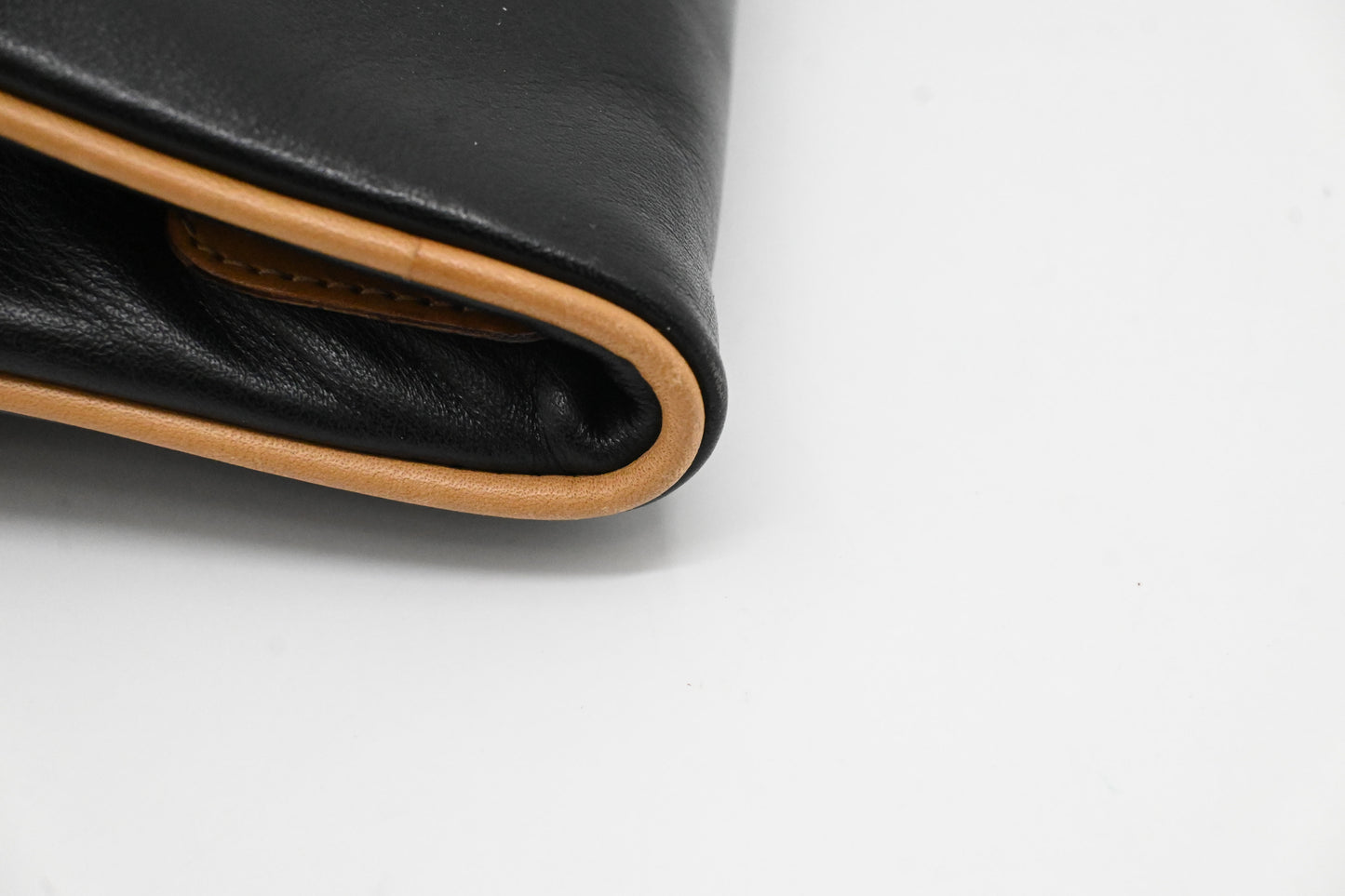 Celine Clutch in Black Leather