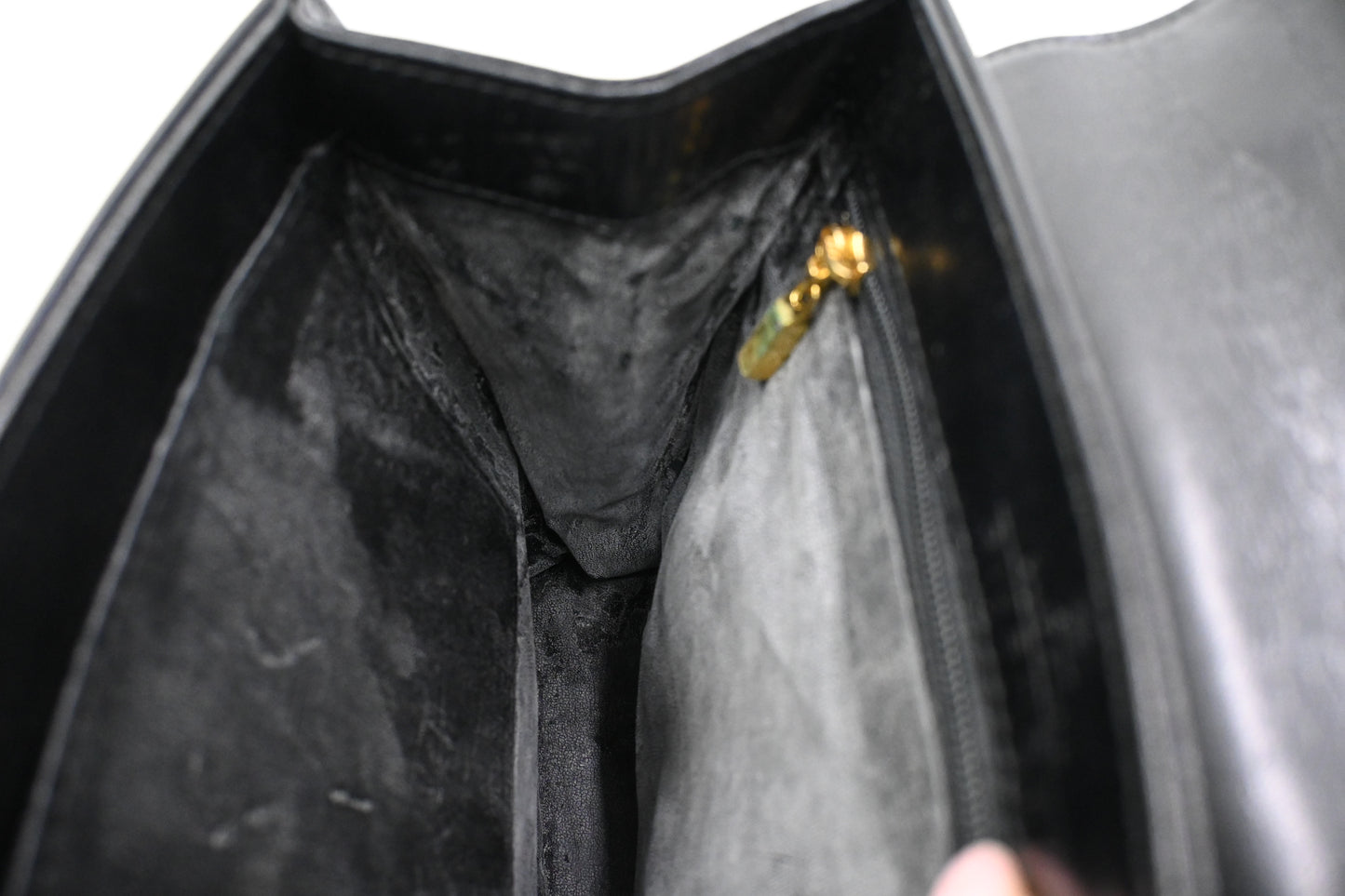 Givenchy Top Handle in Black Leather