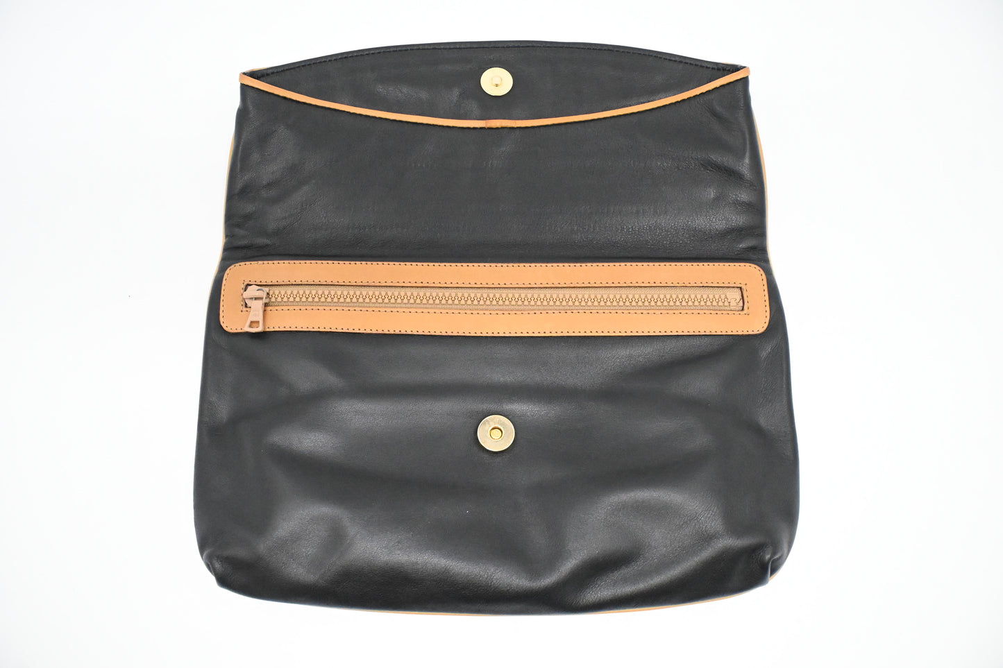 Celine Clutch in Black Leather