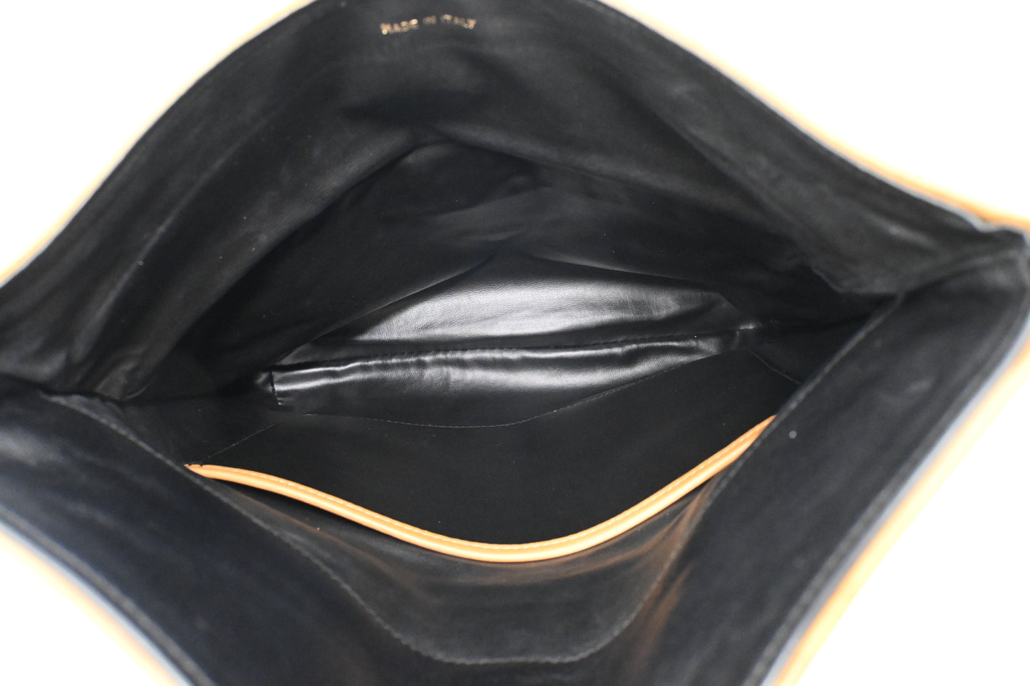 Celine Clutch in Black Leather