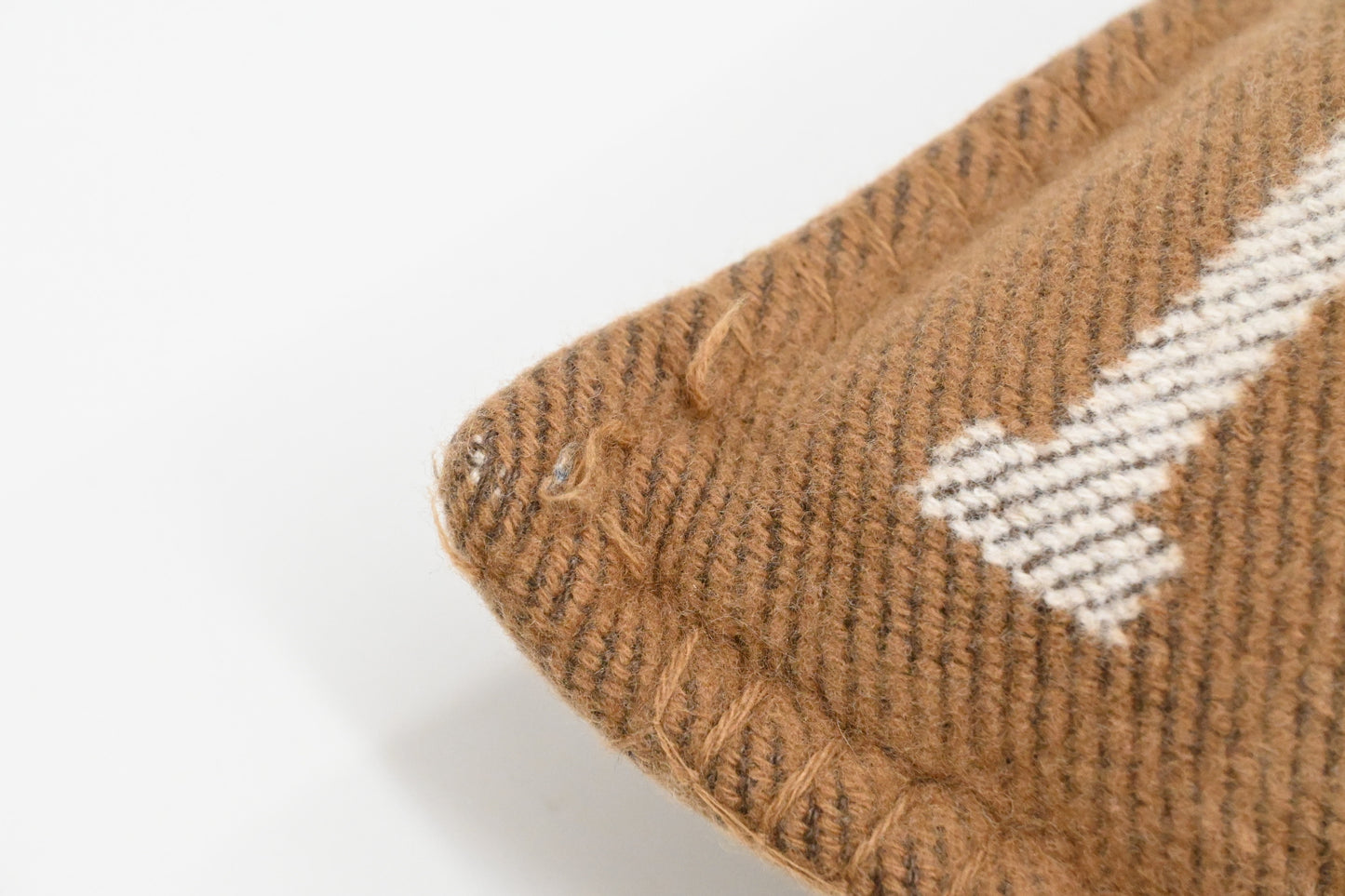 Hermes Cushion in Merino Wool and Cashmere