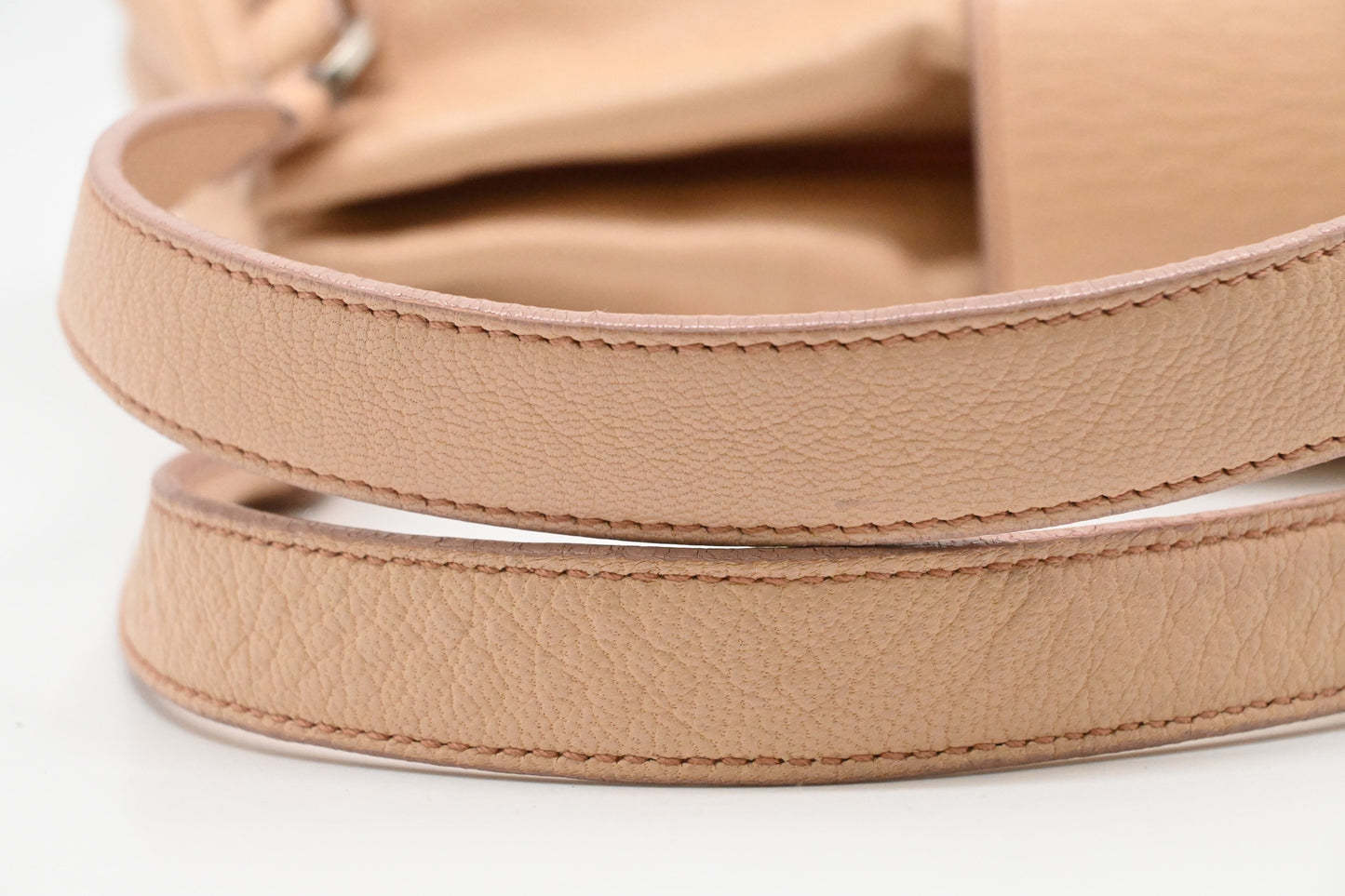 Loewe Handbag in Peach Pink Leather