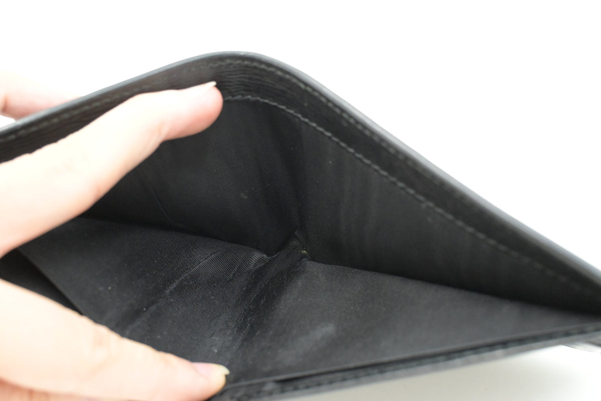 Gucci Kingsnake Wallet in Black Leather
