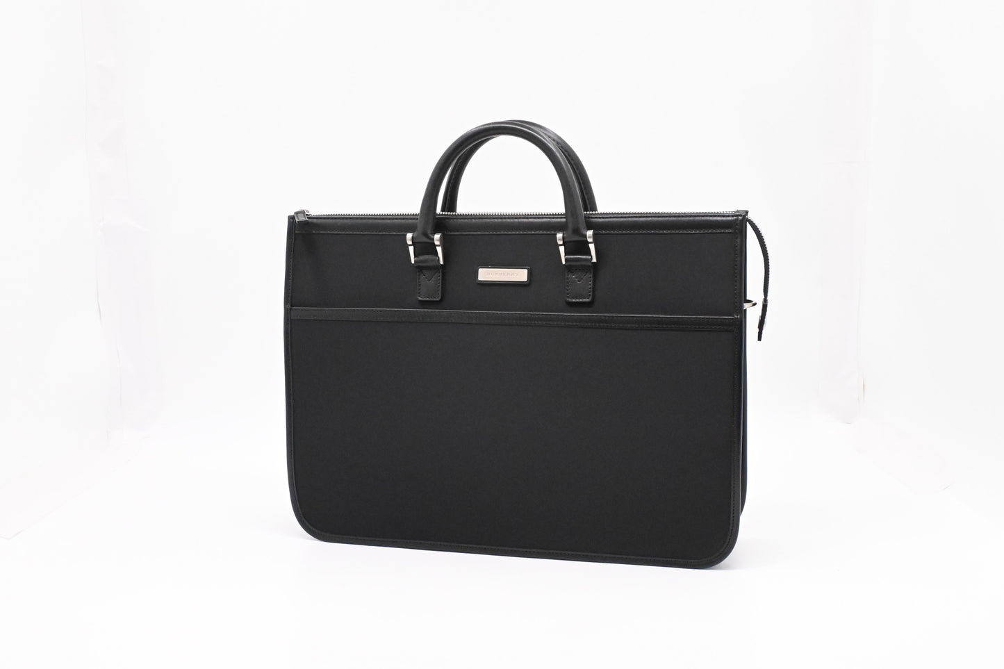 Burberry Business Bag in Black Canvas
