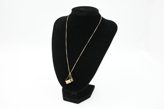 Chanel Bag Pendant Necklace
