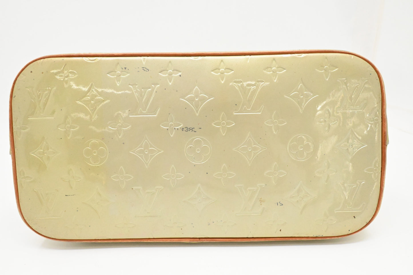 Louis Vuitton Houston in Light Green Vernis Leather
