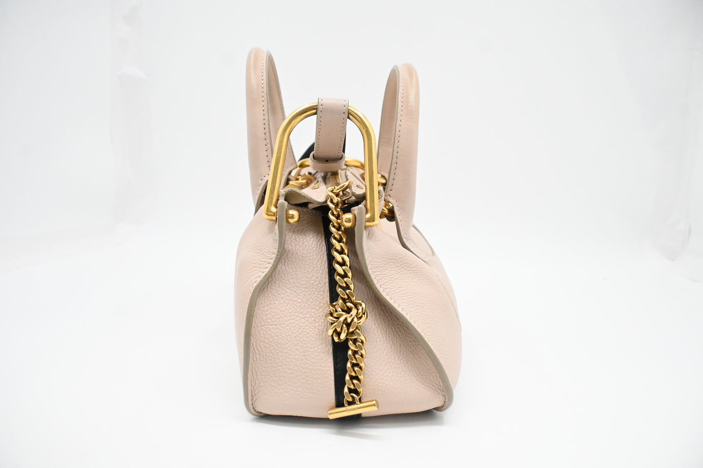 Chloe Hayley Handbag in Cream Leather
