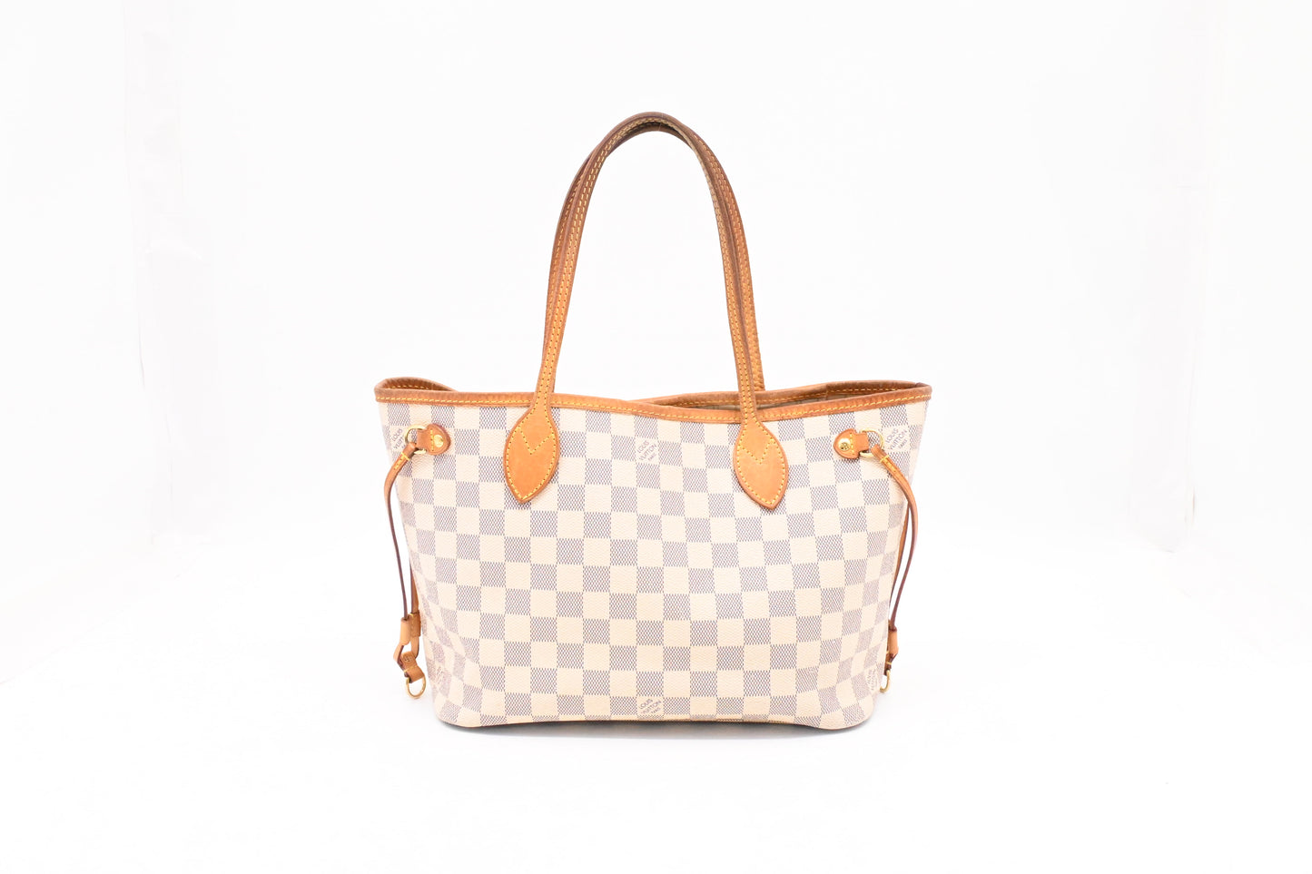 Louis Vuitton Neverfull PM in Damier Azur Canvas