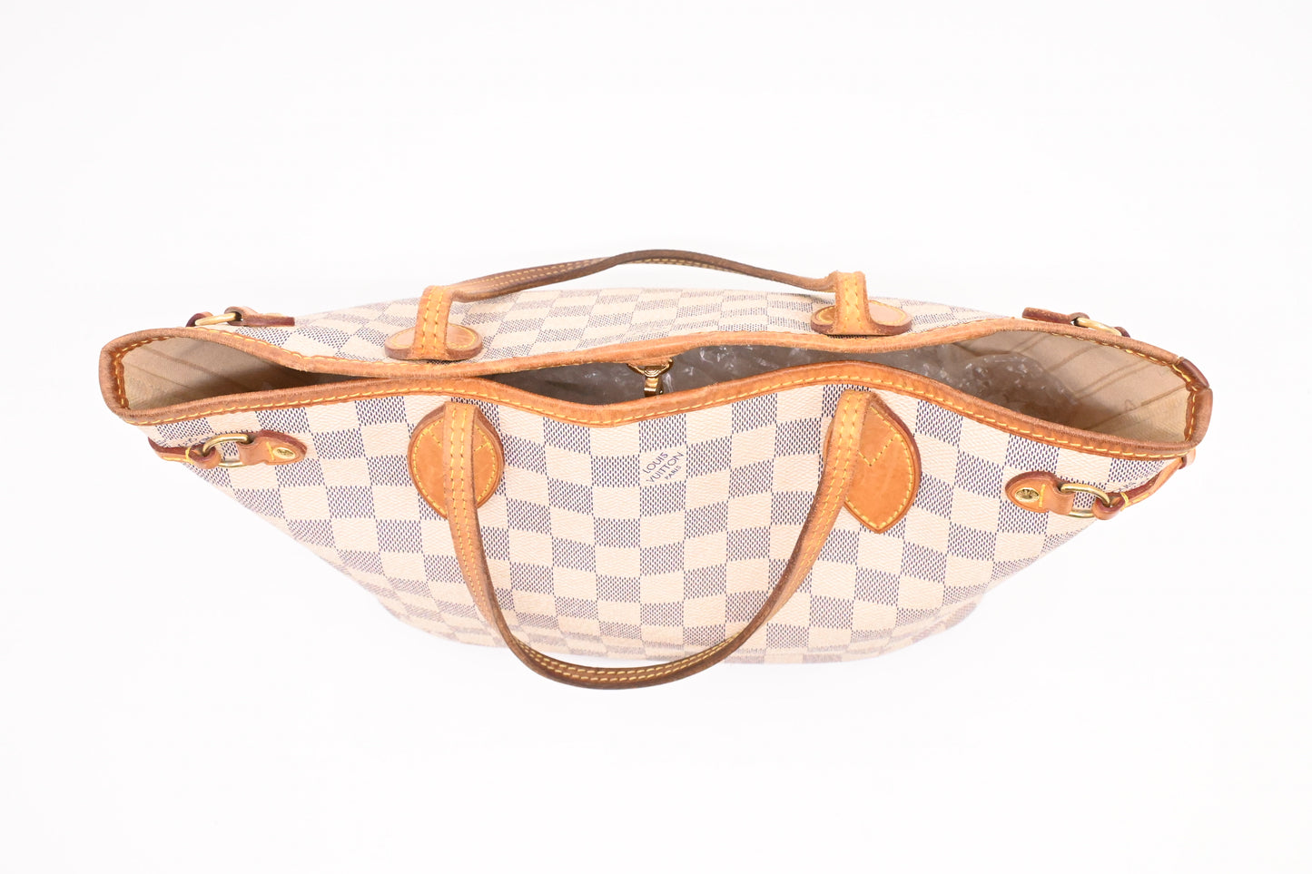 Louis Vuitton Neverfull PM in Damier Azur Canvas