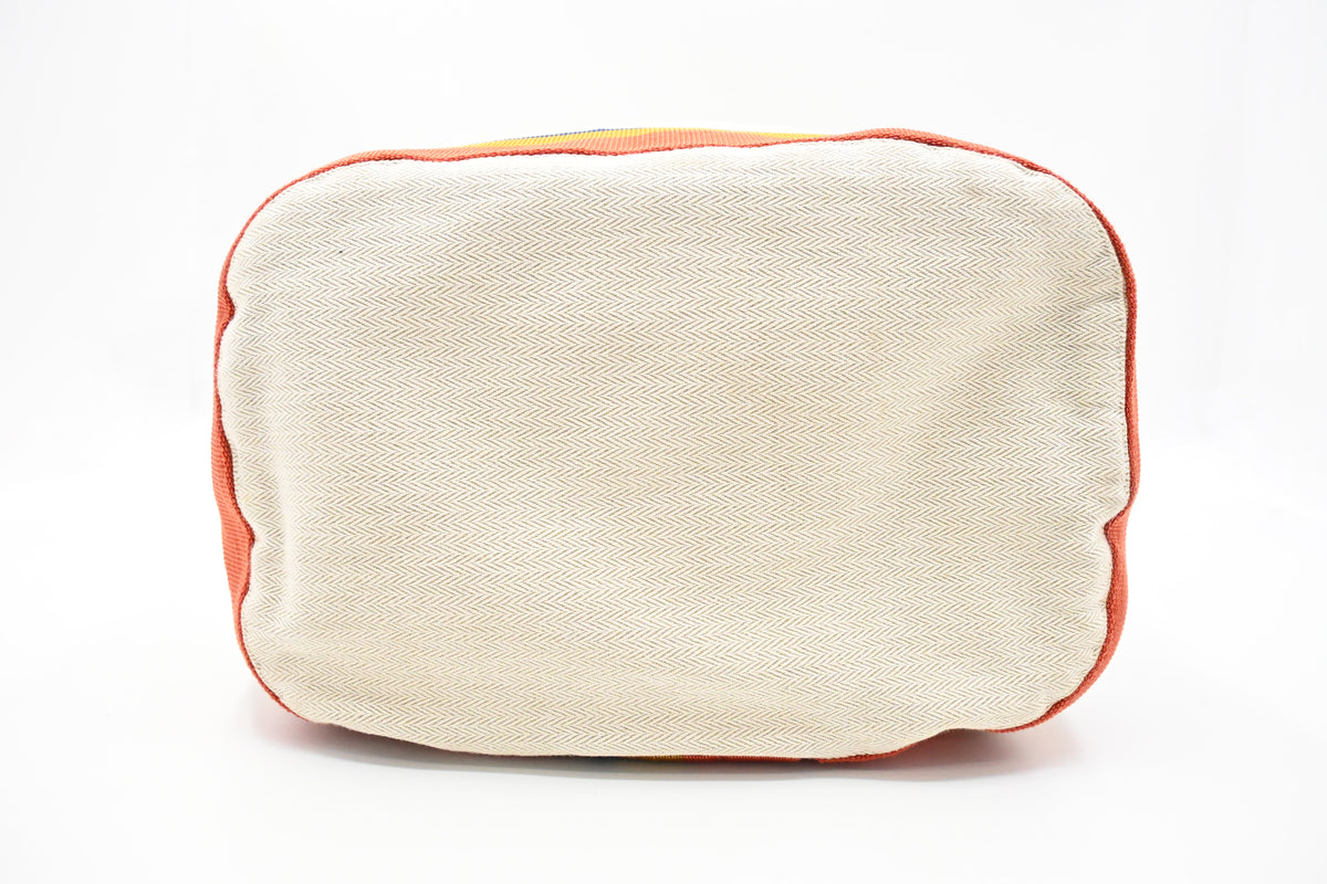 Hermes Cavalier Marine Bag in Beige Canvas