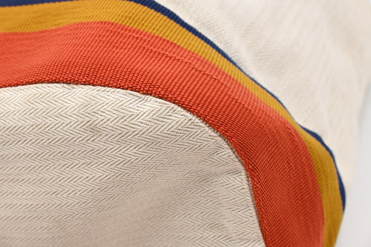 Hermes Cavalier Marine Bag in Beige Canvas