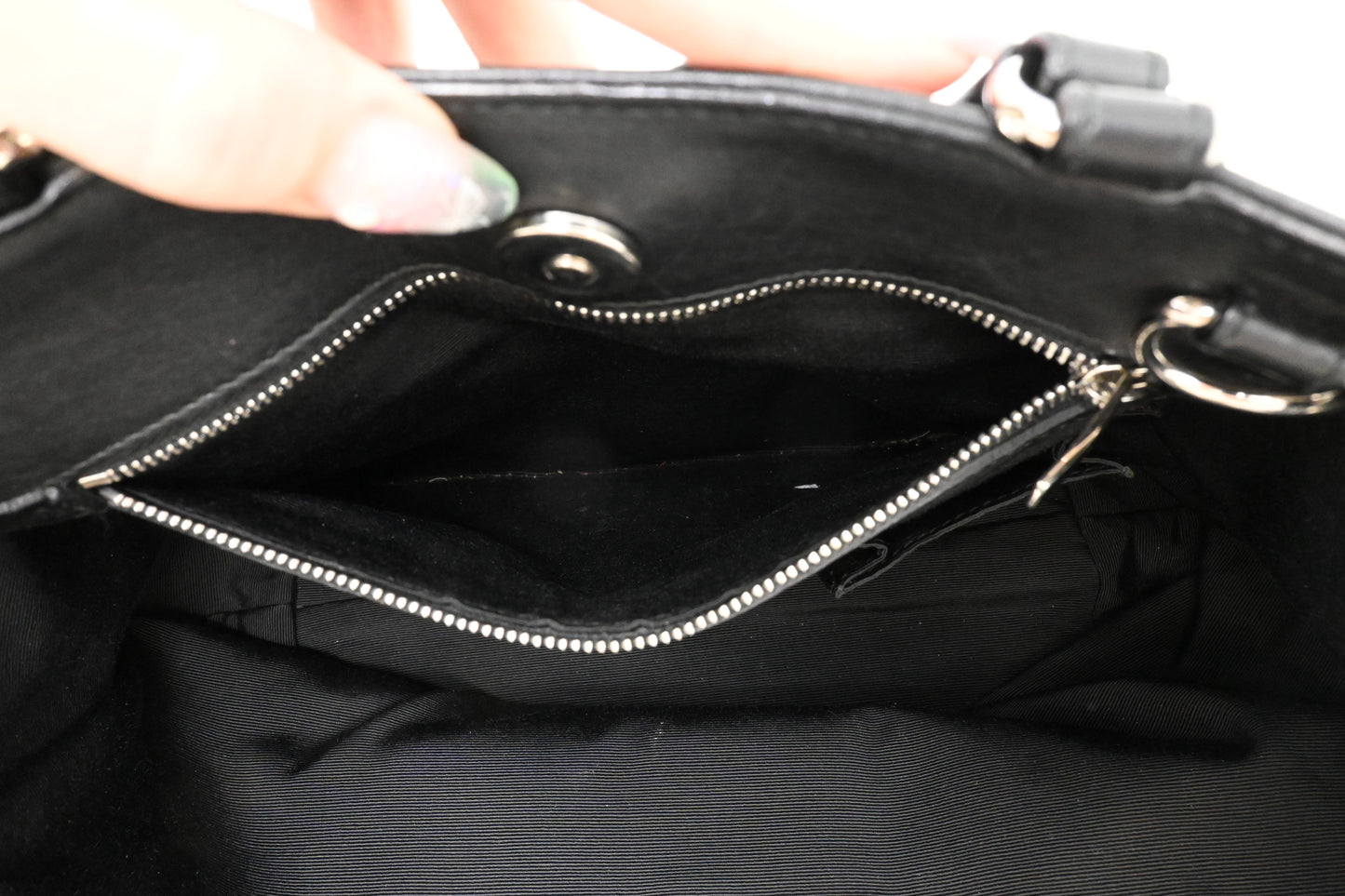Ferragamo Handbag in Black Leather