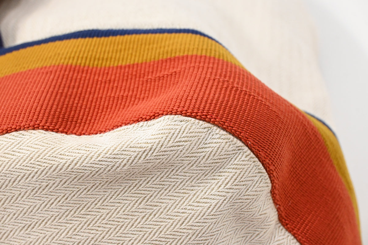 Hermes Cavalier Marine Bag in Beige Canvas