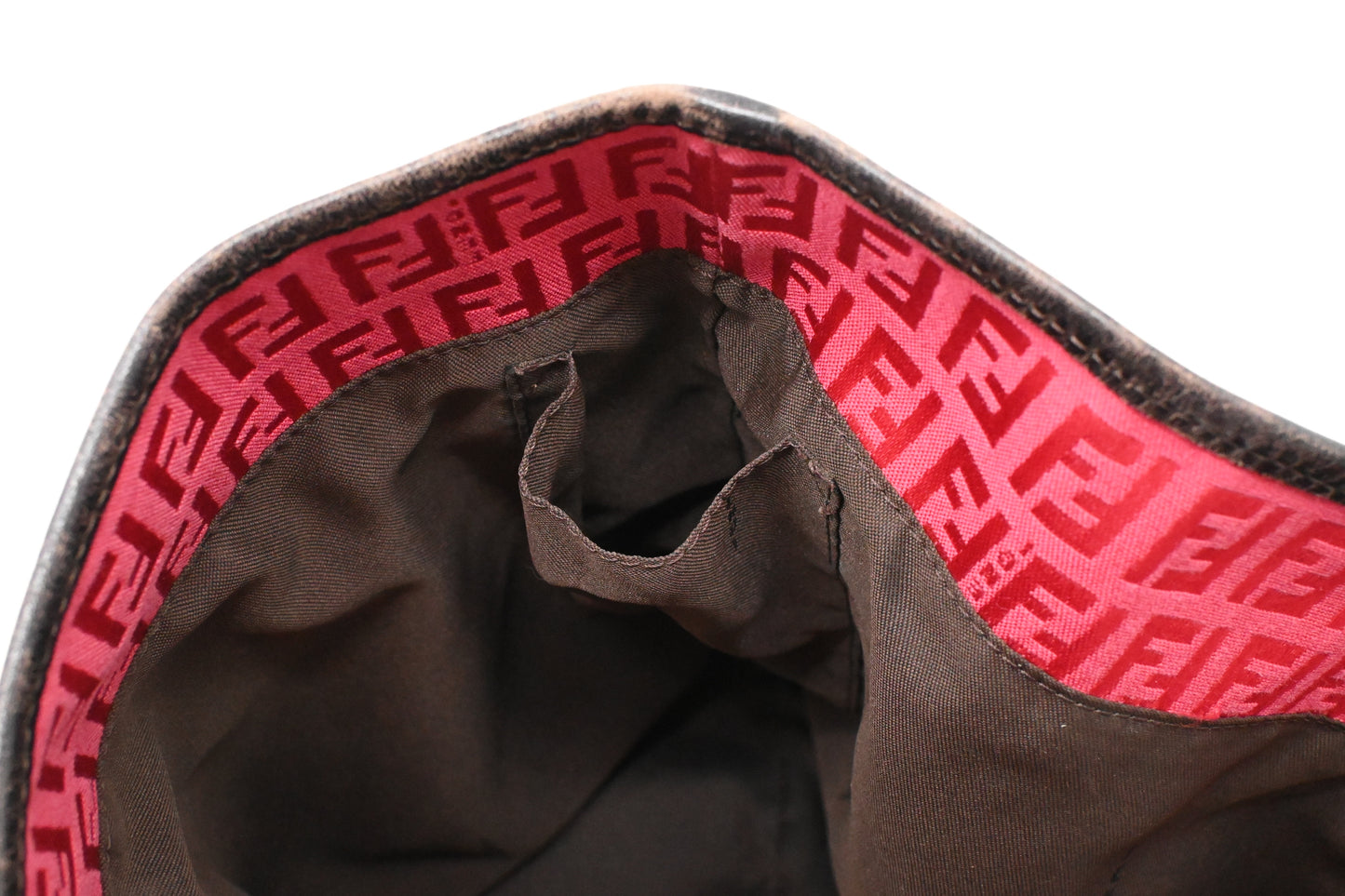 Fendi Tote in Pink Zucchino Canvas