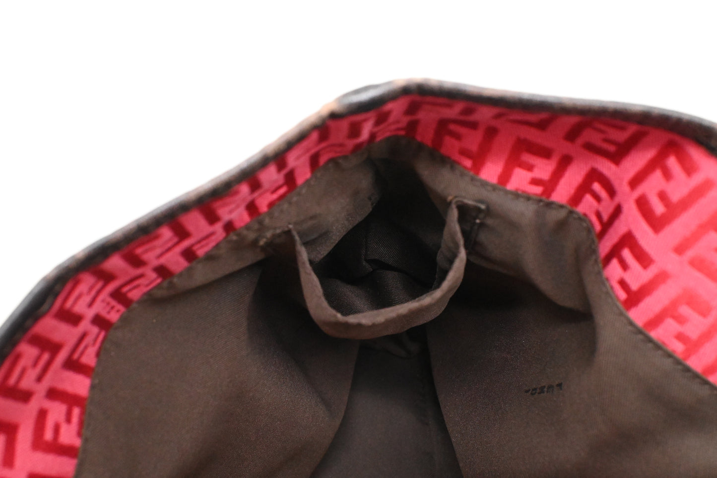 Fendi Tote in Pink Zucchino Canvas