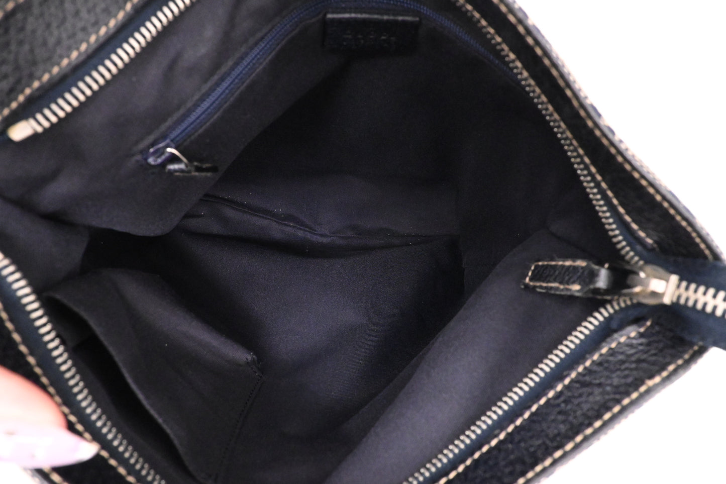 Gucci Crossbody Bag in Navy Blue GG Canvas