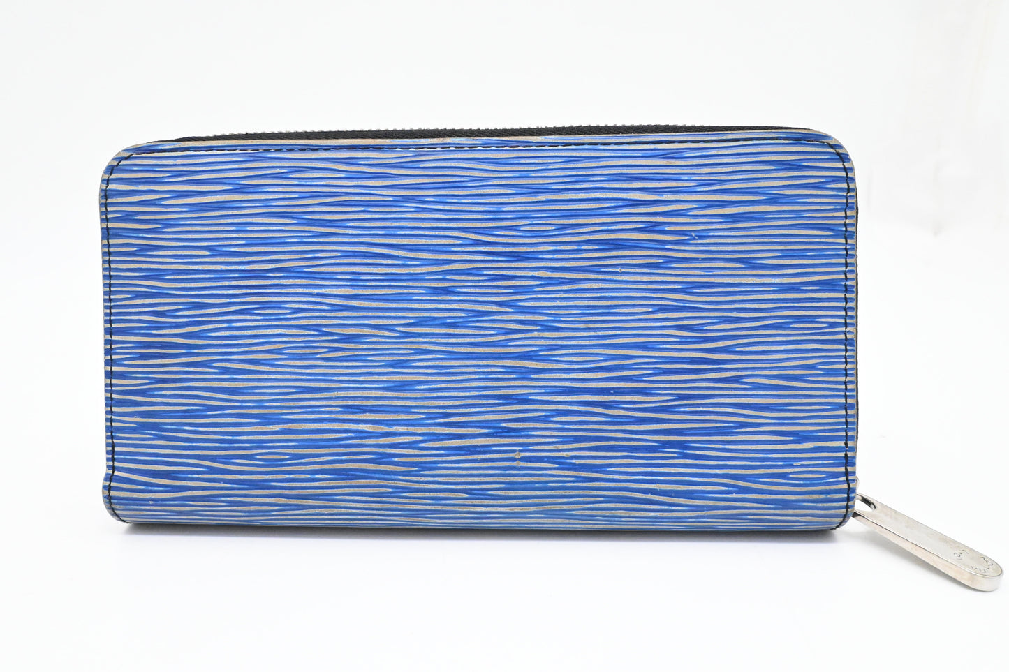 Louis Vuitton Zippy Long Wallet in Epi  Denim Leather