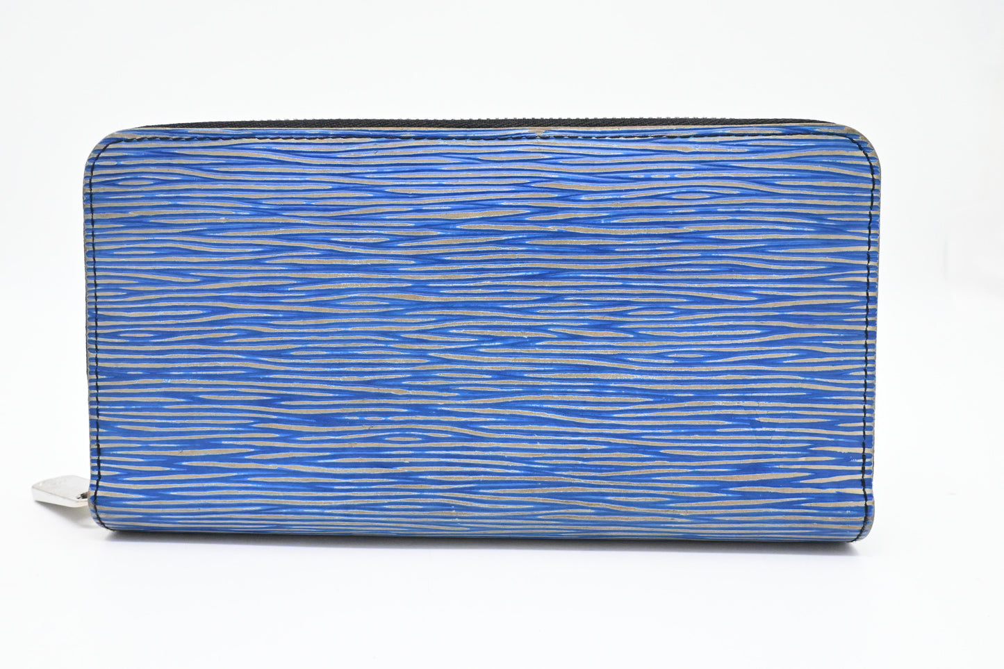 Louis Vuitton Zippy Long Wallet in Epi  Denim Leather
