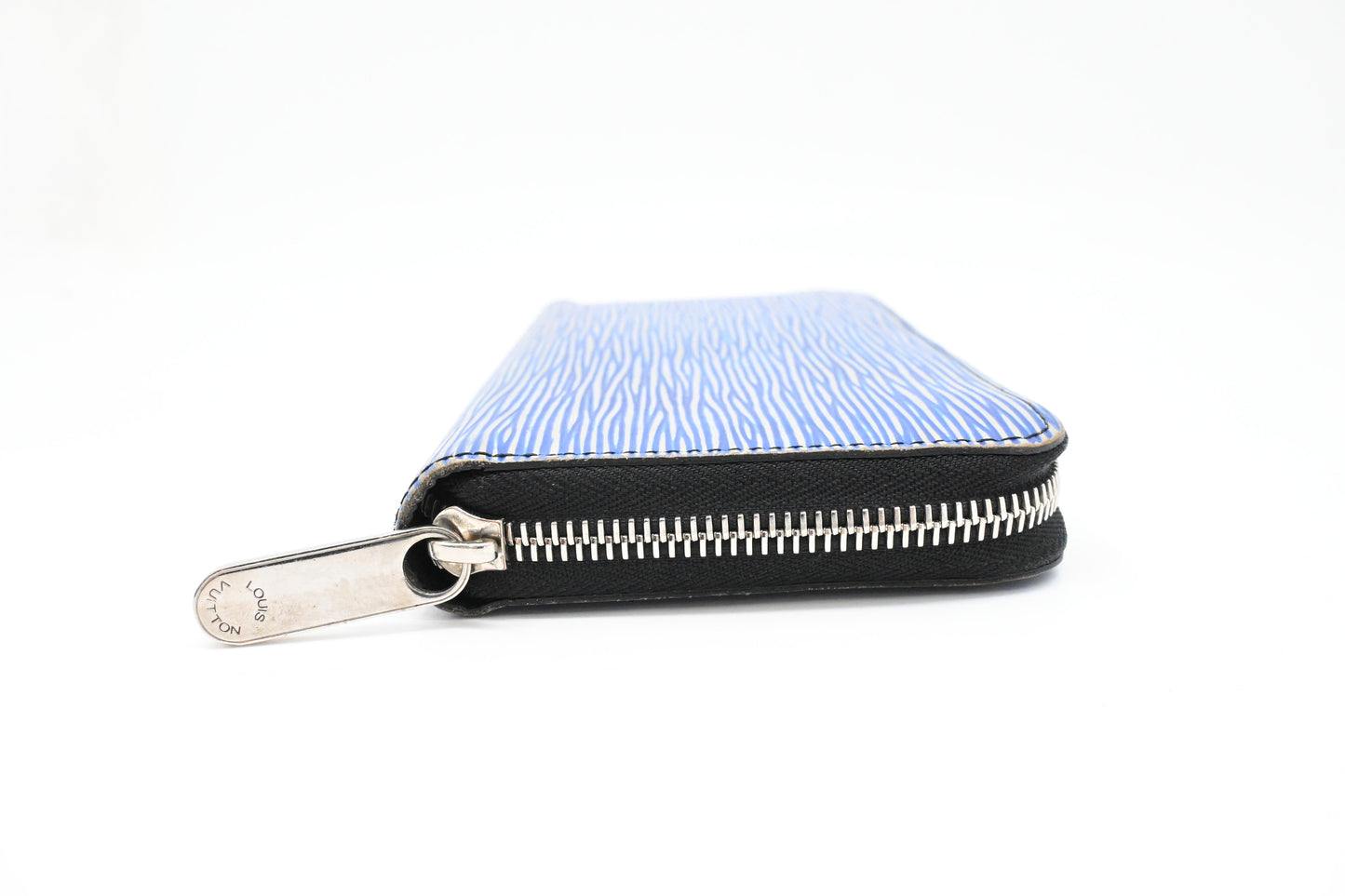 Louis Vuitton Zippy Long Wallet in Epi  Denim Leather