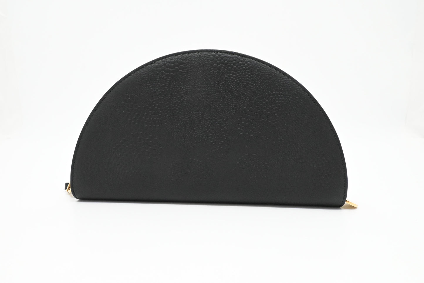 Tiffany & Co. Half Moon Wallet in Black Leather