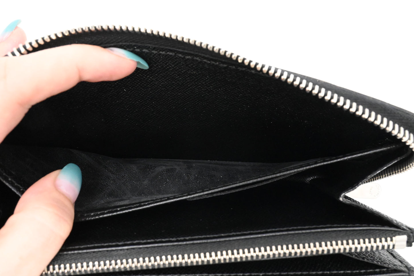 Louis Vuitton Zippy Long Wallet in Epi  Denim Leather