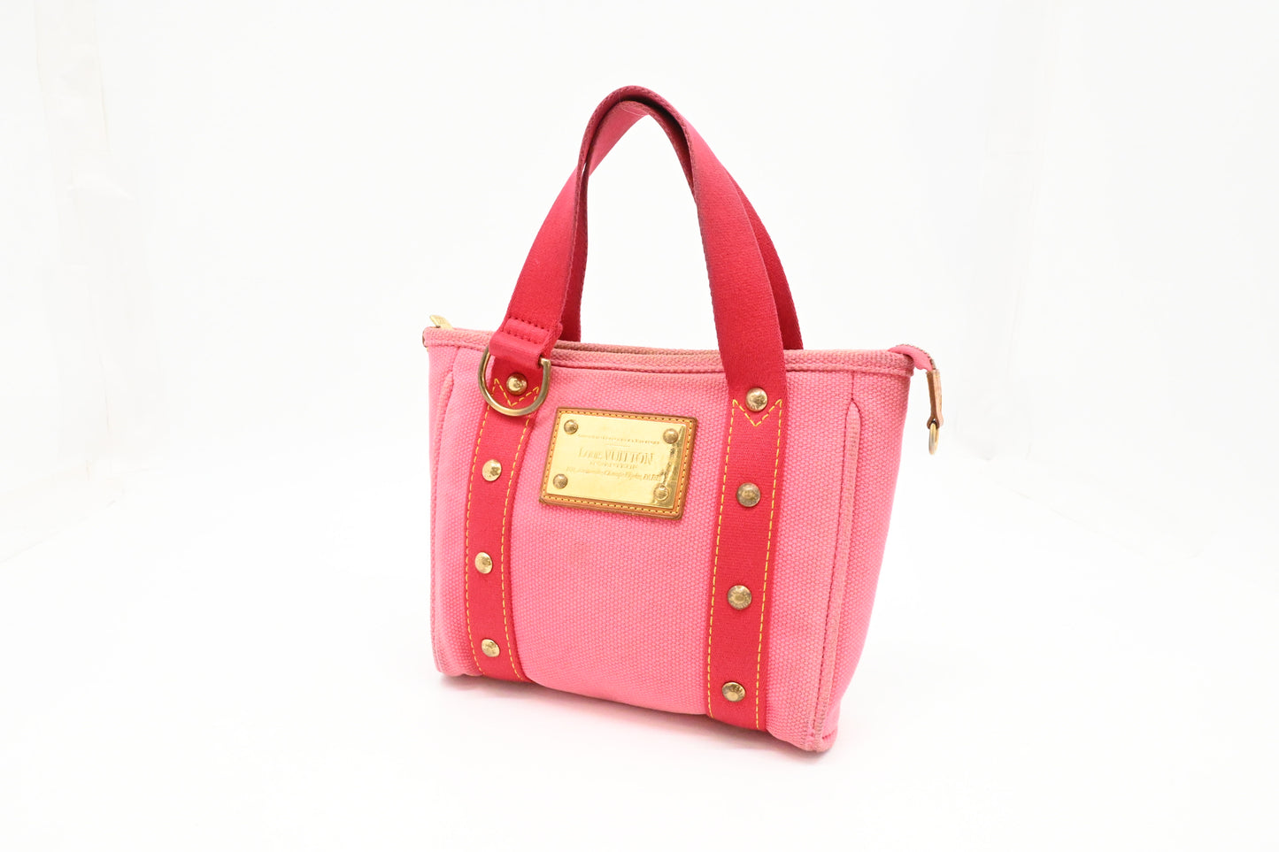 Louis Vuitton Antigua Cabas PM in Pink Canvas