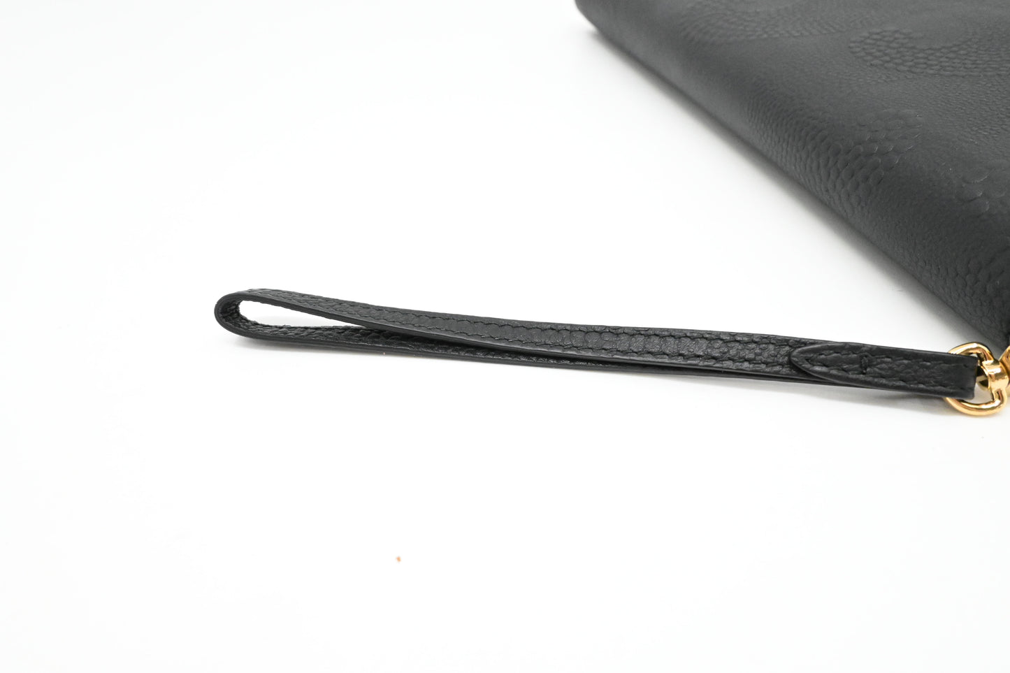 Tiffany & Co. Half Moon Wallet in Black Leather