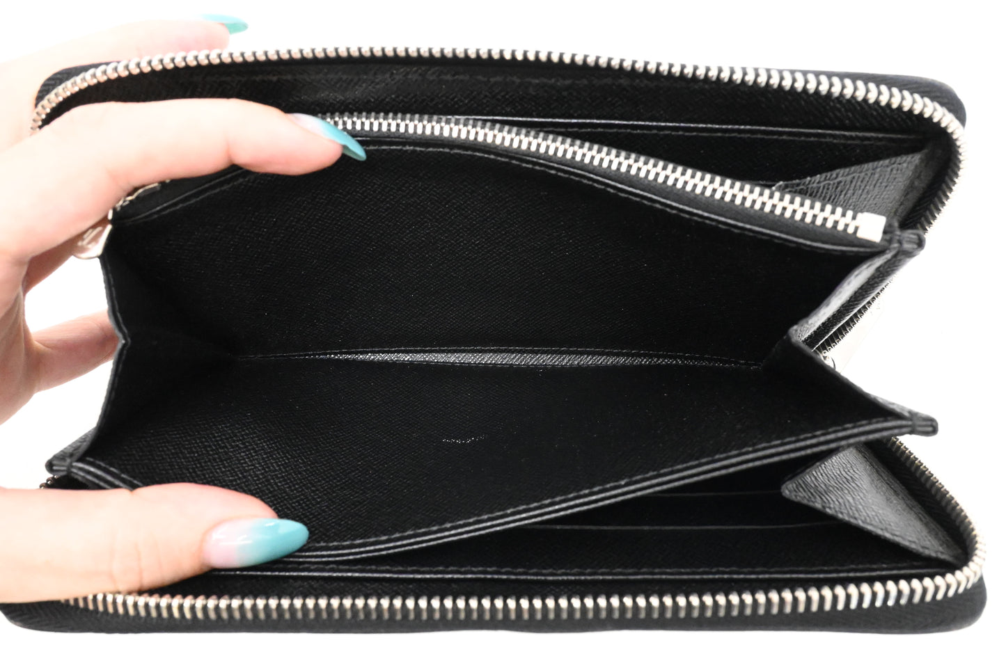 Louis Vuitton Zippy Long Wallet in Epi  Denim Leather