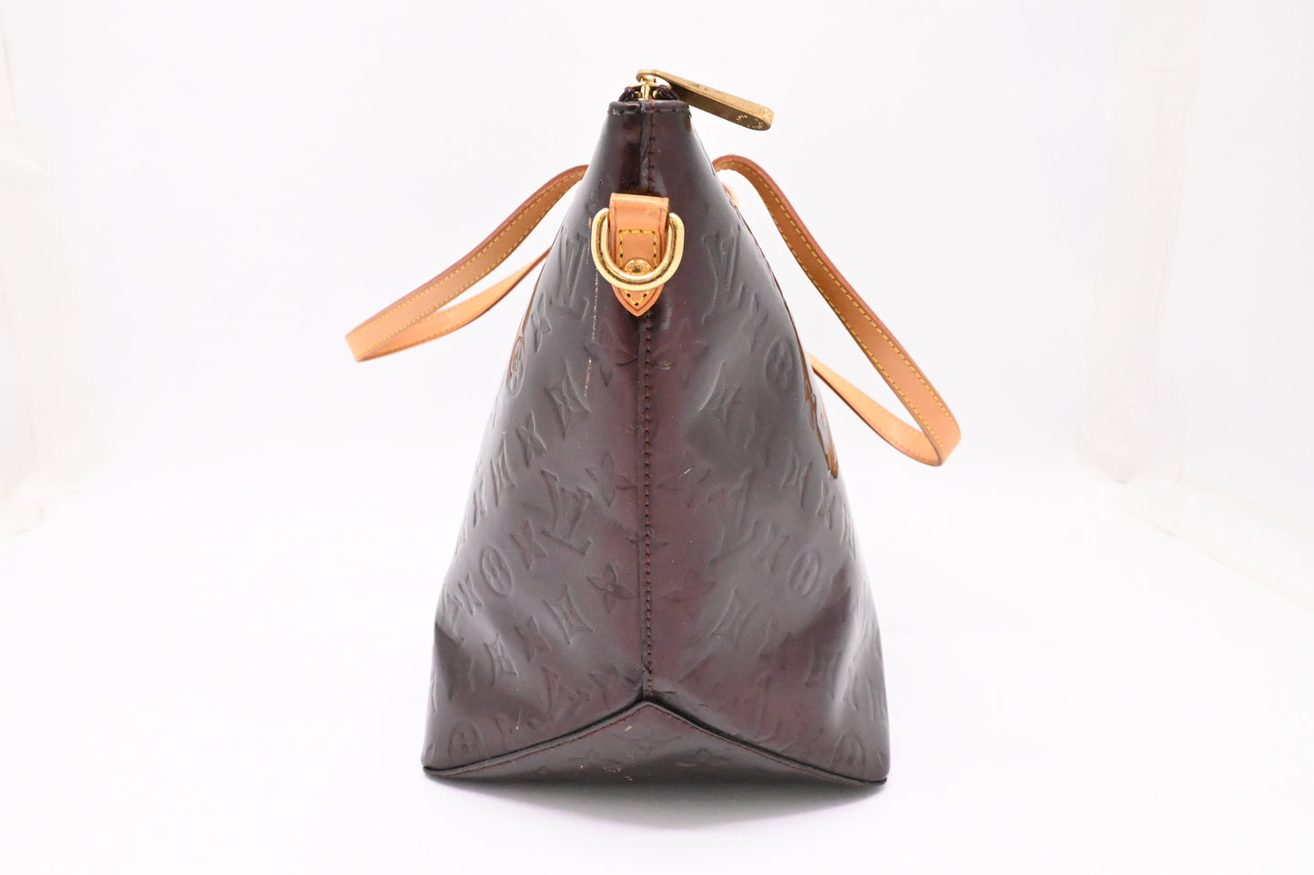 Louis Vuitton Bellevue GM in Amarante Vernis Leather