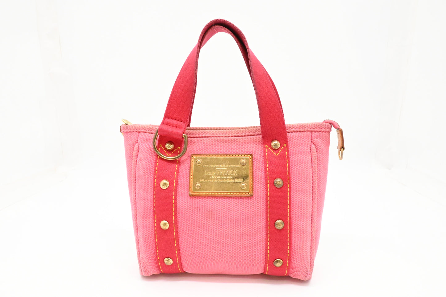 Louis Vuitton Antigua Cabas PM in Pink Canvas