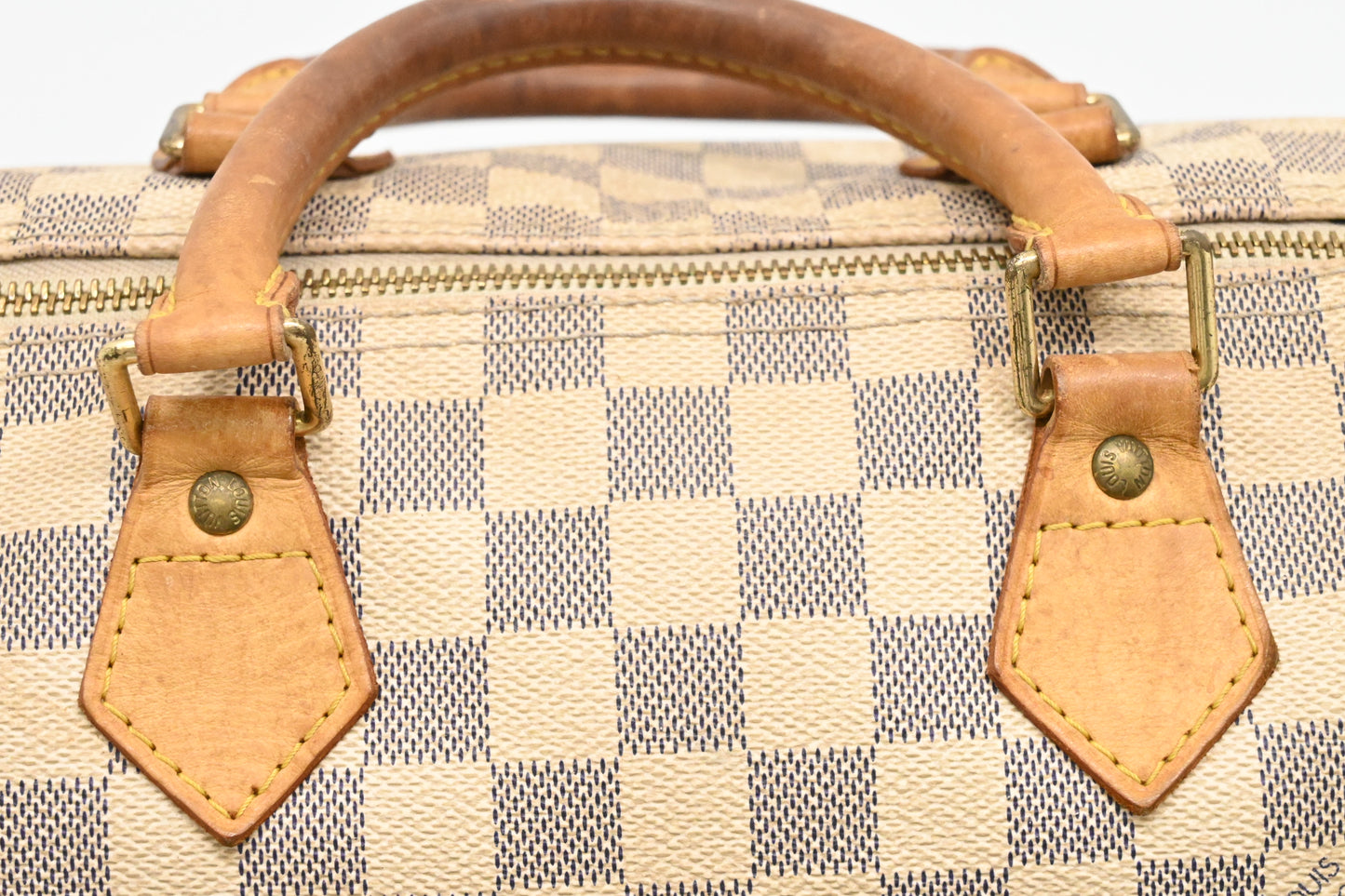Louis Vuitton Speedy 30 in Damier Azur Canvas