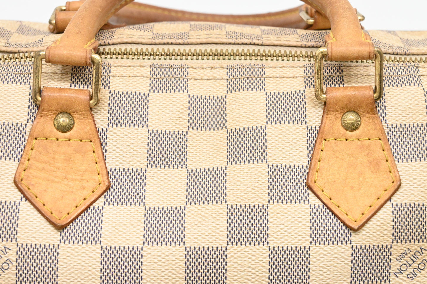 Louis Vuitton Speedy 30 in Damier Azur Canvas