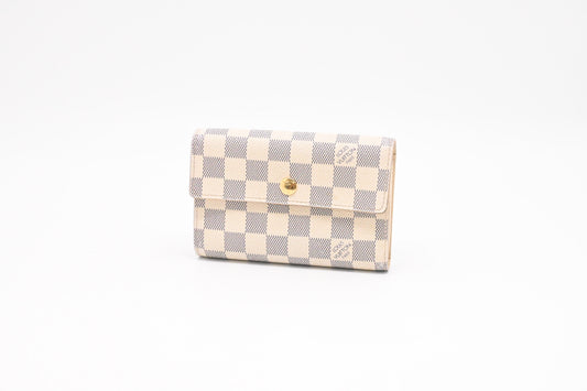 Louis Vuitton Alexandra Wallet in Damier Azur Canvas