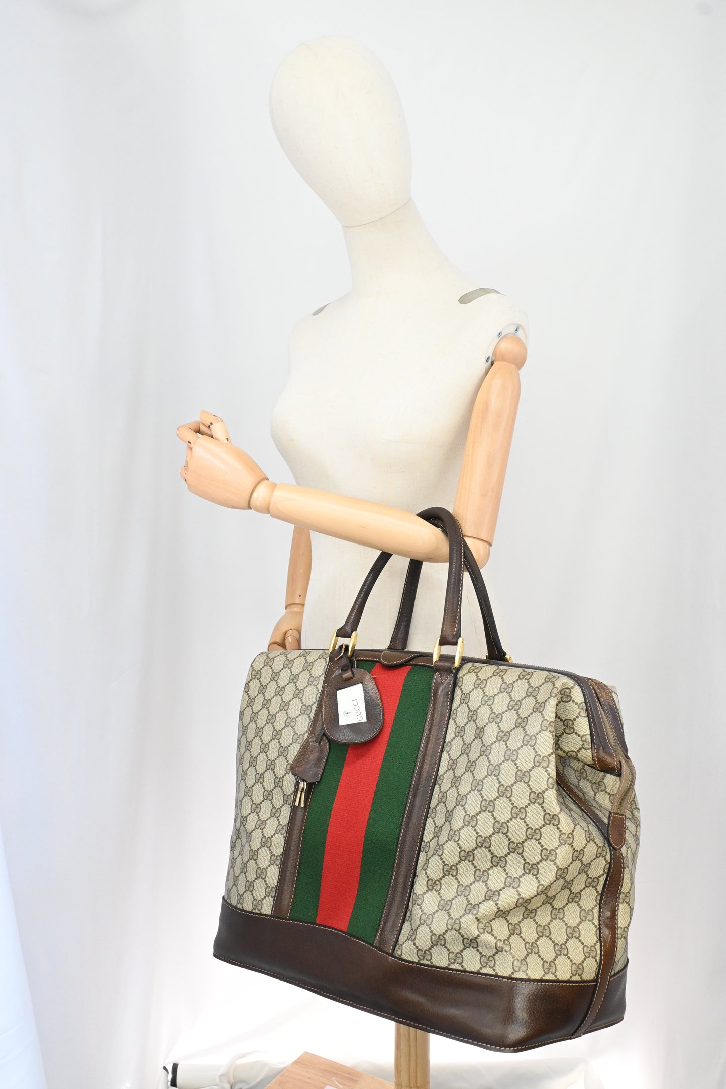 Gucci Travel Bag in GG Supreme Canvas
