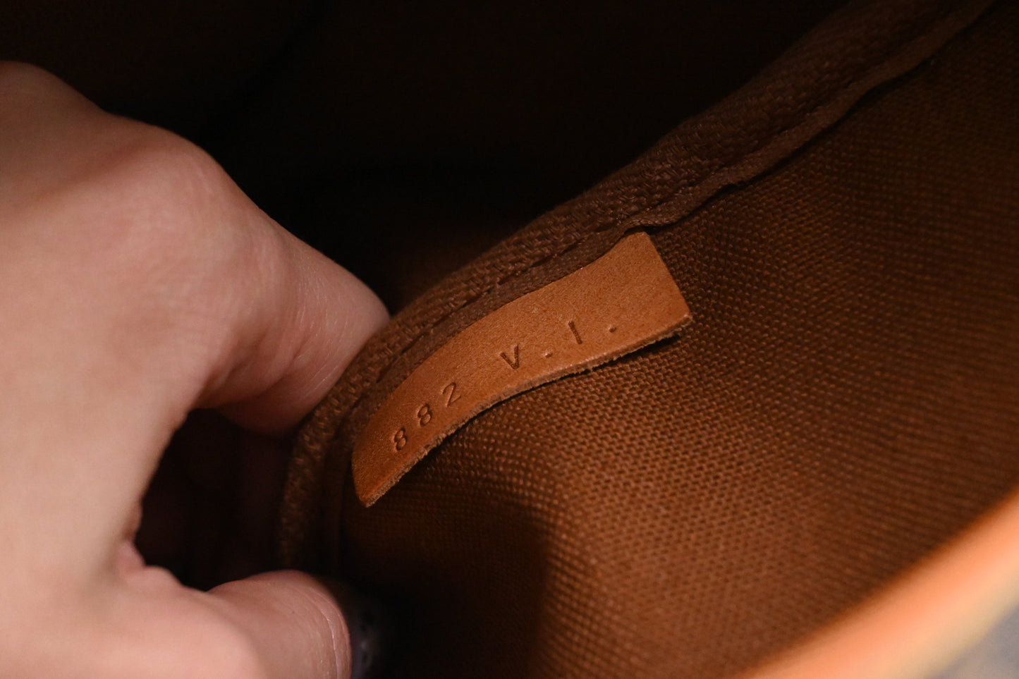 Louis Vuitton Saumur 43 in Monogram Canvas