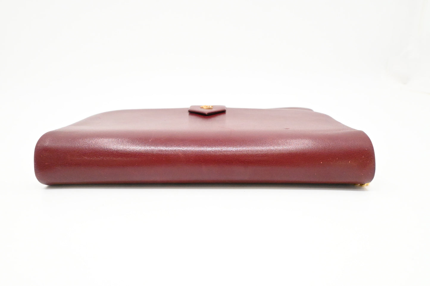 Dior Chain Bag in Burgundy Leather