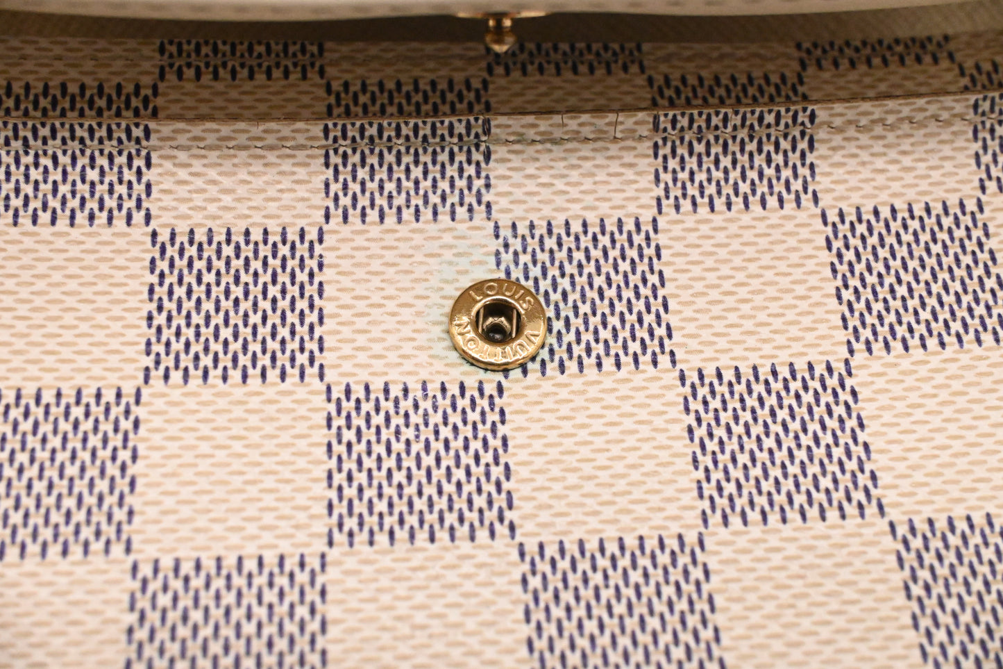 Louis Vuitton Alexandra Wallet in Damier Azur Canvas